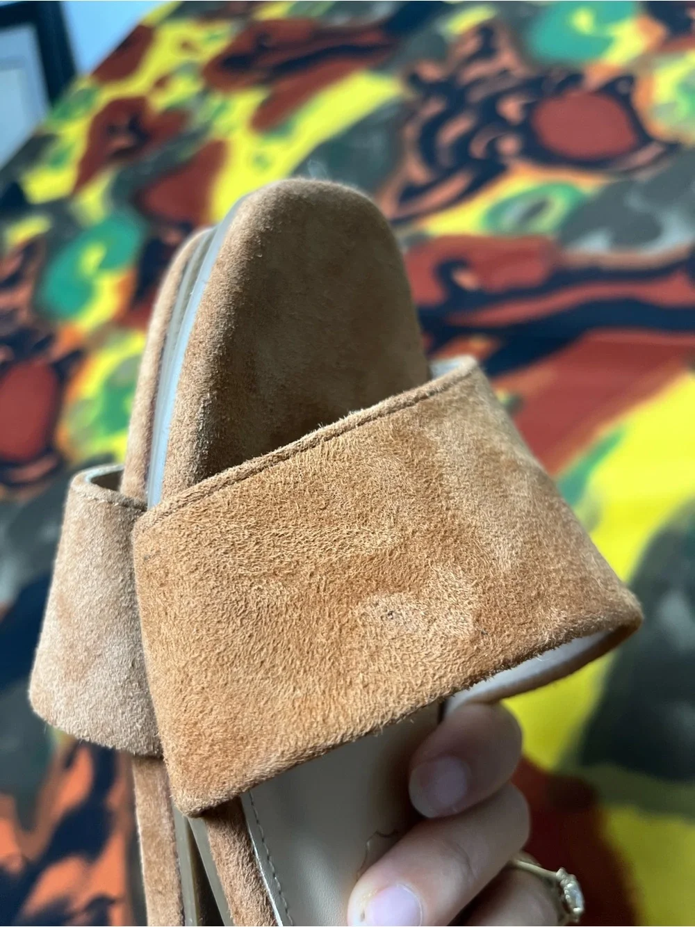 Jason Wu tan genuine leather sandals size 6.5